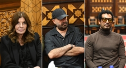 محمد سعد وعمرو سعد وميرفت أمين