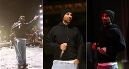 بروفة حفل أحمد سعد في لندن