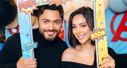 بسمة بوسيل وتامر حسني