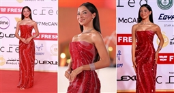 جيسيكا حسام الدين في حفل ختام مهرجان القاهرة السينمائي الـ46