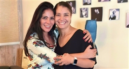 نسمة محجوب ومنى زكي