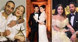 نجوم احتفلوا بزواجهم في 2025
