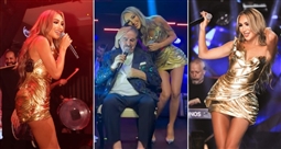 مايا دياب تحيي حفلا في تركيا وتغني مع النجم التركي إبراهيم تاتليس
