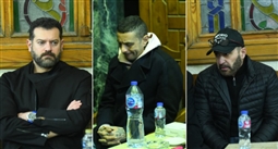 أحمد الفيشاوي وعمرو يوسف وأحمد السقا