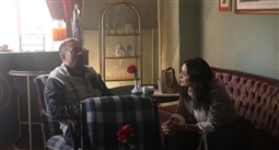 ماجد المصري في كواليس مسلسله الرمضاني