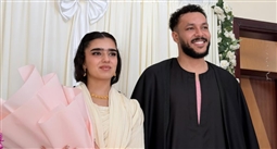 ويجز وزوجته نور العزاوي