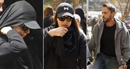 الصور الأولى من تشييع جثمان والدة الفنانة ريم مصطفى
