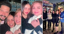 عيد ميلاد ابنة شقيقة إلهام شاهين