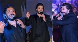 مصطفى حجاج أحيا مساء ليلة 19 رمضان حفلين بالقاهرة الجديدة