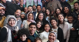 شهد اليوم تصوير المشاهد الأخيرة في العمل، وذلك في ستوديوهات العزبة بمنطقة شبرامنت