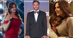 ياسمين عبد العزيز وسعيد رمزي