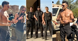 من كواليس الفيلم العالمي الجديد الذي يشارك فيه حسن أبو الروس مع نخبة من النجوم العرب والعالميين منهم: فرنش مونتانا، وأحمد السقا، وأحمد مجدي