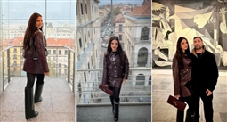 رحلة درة وزوجها في إسبانيا 