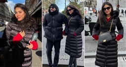 رحلة هاجر أحمد وزوجها في باريس