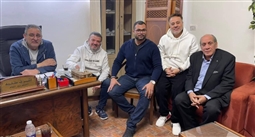 أحمد عبد الله محمود في نقابة المهن التمثيليلة