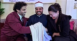 أحمد فهمي وأسماء جلال