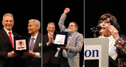 تكريم سهير المرشدي وسيف عبد الرحمن ومحسن محي الدين