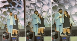 أحمد سعد وابنته