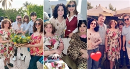 إلهام شاهين والنجوم