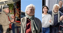 حسين فهمى في كواليس تصوير فيلم "القصة التى وجدتها فى الصين" في بكين