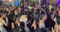 محمود العسيلي في حفل الزفاف