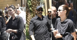 جنازة والد منة شلبي