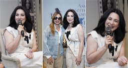 ندوة سلاف فواخرجي في مهرجان أسوان لسينما المرأة