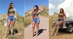 جلسة تصوير كارول سماحة