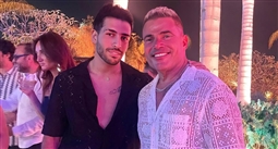 عمرو دياب ومحمود ياسين جونيور