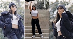 الفنانة جومانا مراد في لقطات من كواليس أحدث جلسة تصوير