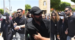 جنازة والدة أحمد حلمي