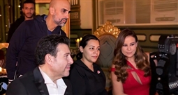 بتول عرفة وهاني شاكر وكارول سماحة