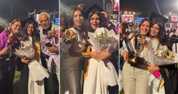 روجينا تحتفل بتخرج ابنتها