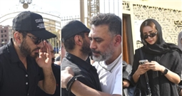 جنازة والد تامر حسني