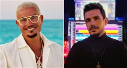 الموزع الموسقي أحمد إبراهيم وعمرو دياب