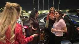 ندى السبكي في عرض الست لما بالسعودية