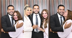 احتفال صابرين بعقد قران ابنها