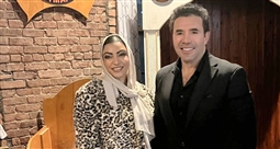 رامي وحيد وزوجته المخرجة هايدي أنس أحمد 