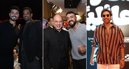 أحمد العوضي وتامر مرسي وأحمد فهمي وعمرو سعد ومحمد أنور
