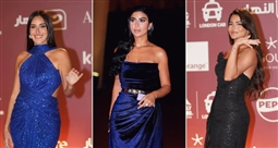 كارولين عزمي وأمينة خليل وأسماء جلال